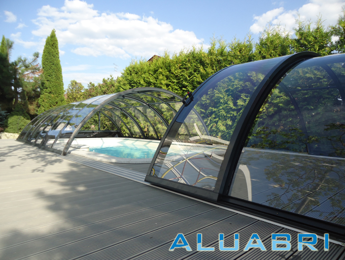 Pool enclosure aluminium profile